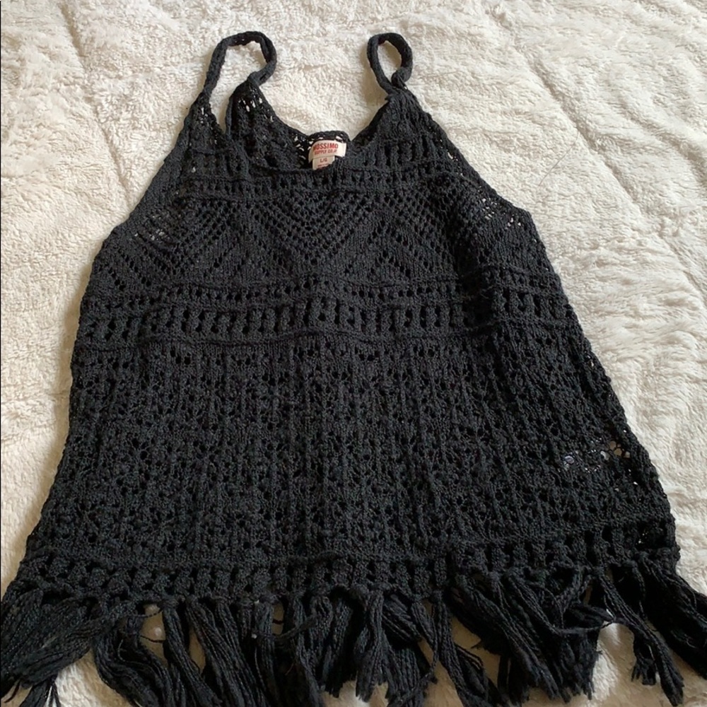 Knit tank top